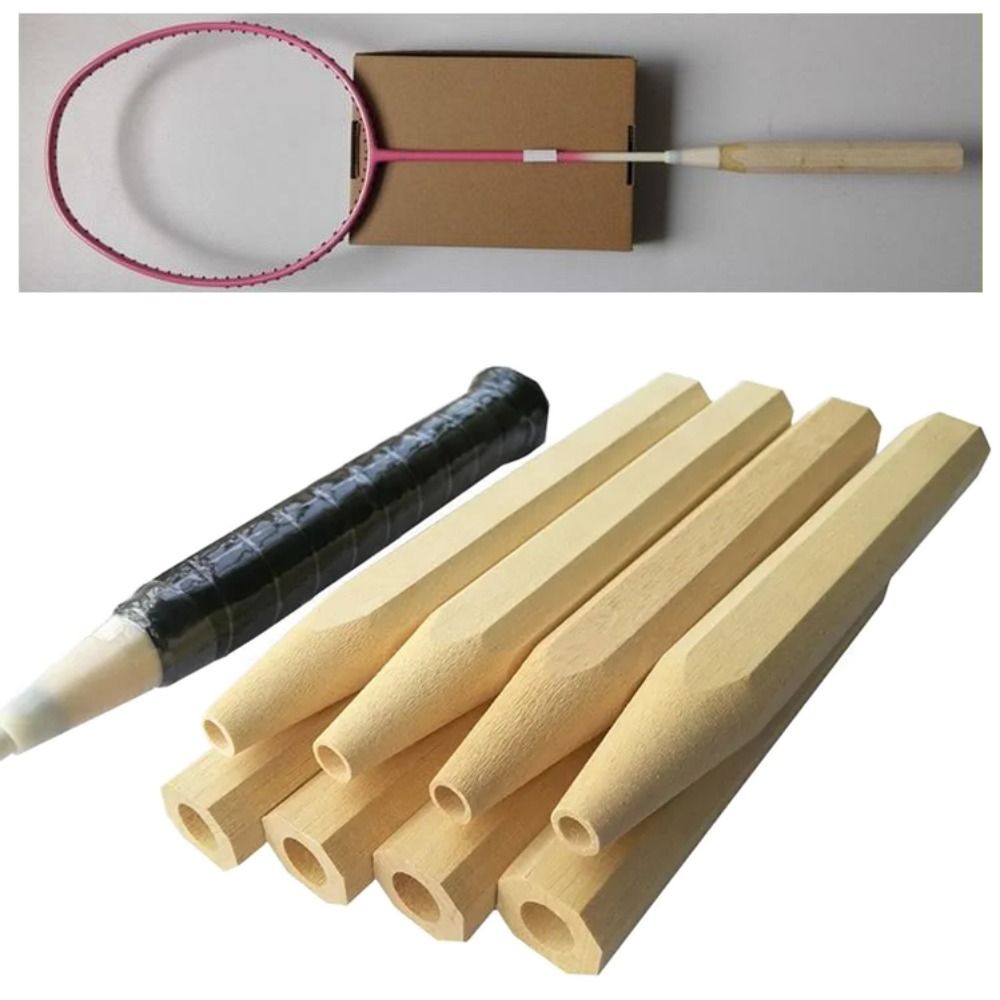 Badminton Grip - Креативная деревянная рукоятка для бадминтонной ракетки: