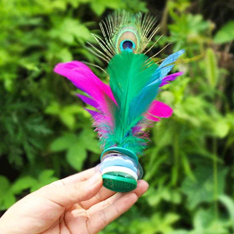 1 шт. разноцветный перьевой во – обзор и цена Feather Shuttlecock