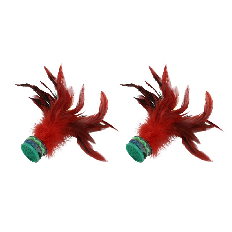 A99I-2 шт. Красочные воланчики – обзор и цена Feather Shuttlecock