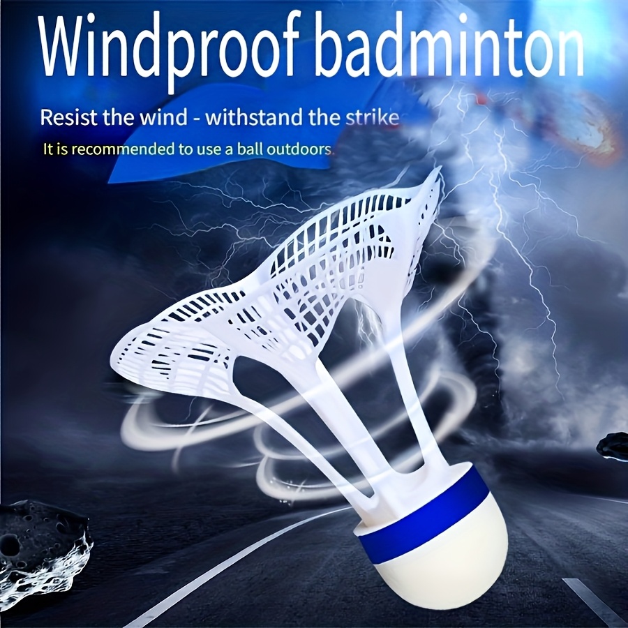 8 шт., ветроустойчивые воланы  – обзор и цена Badminton Materi