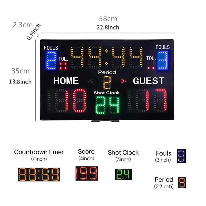 Портативная беспроводная пульт – обзор и цена Scoreboard Digital