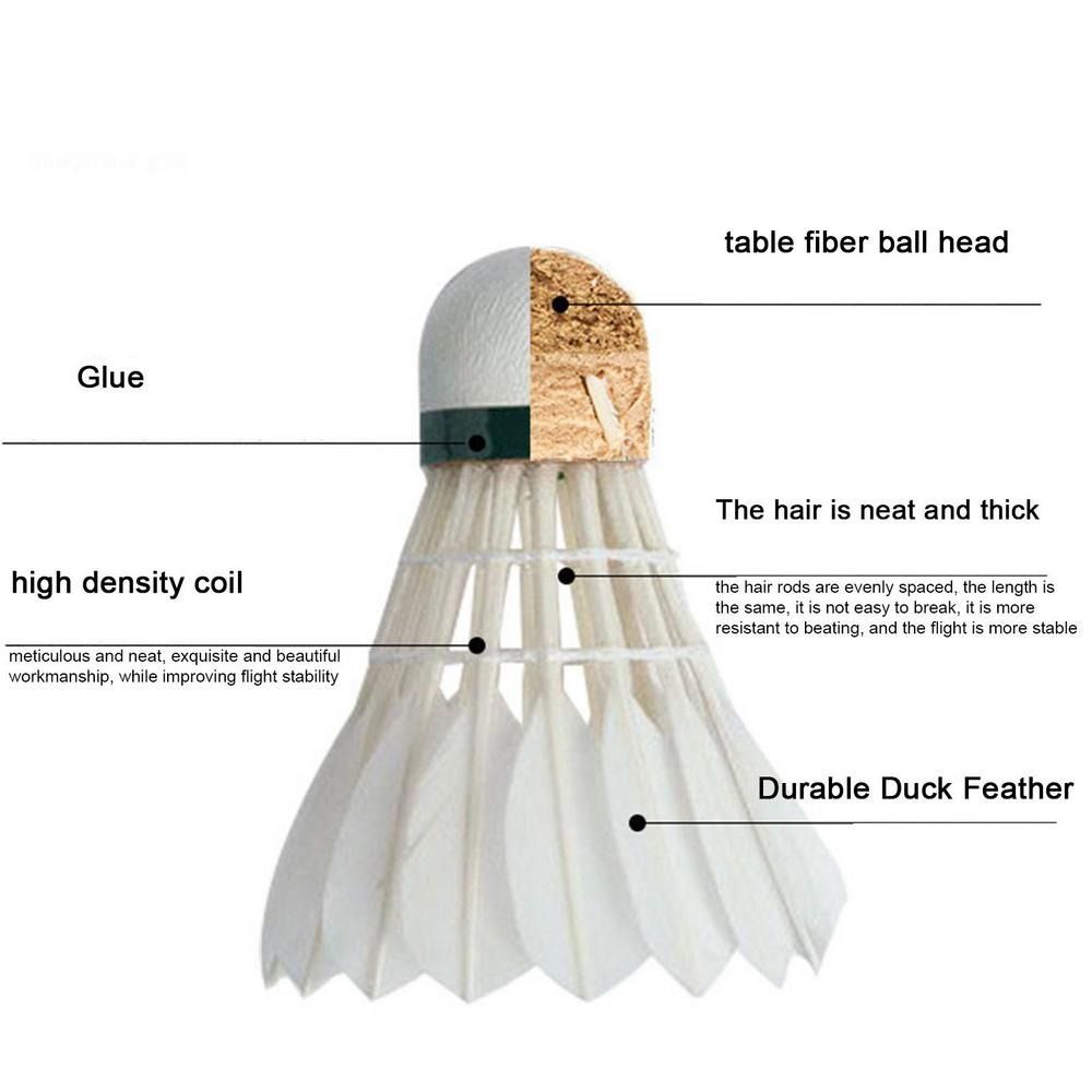 Профессиональный волан для бад – обзор и цена Feather Shuttlecock